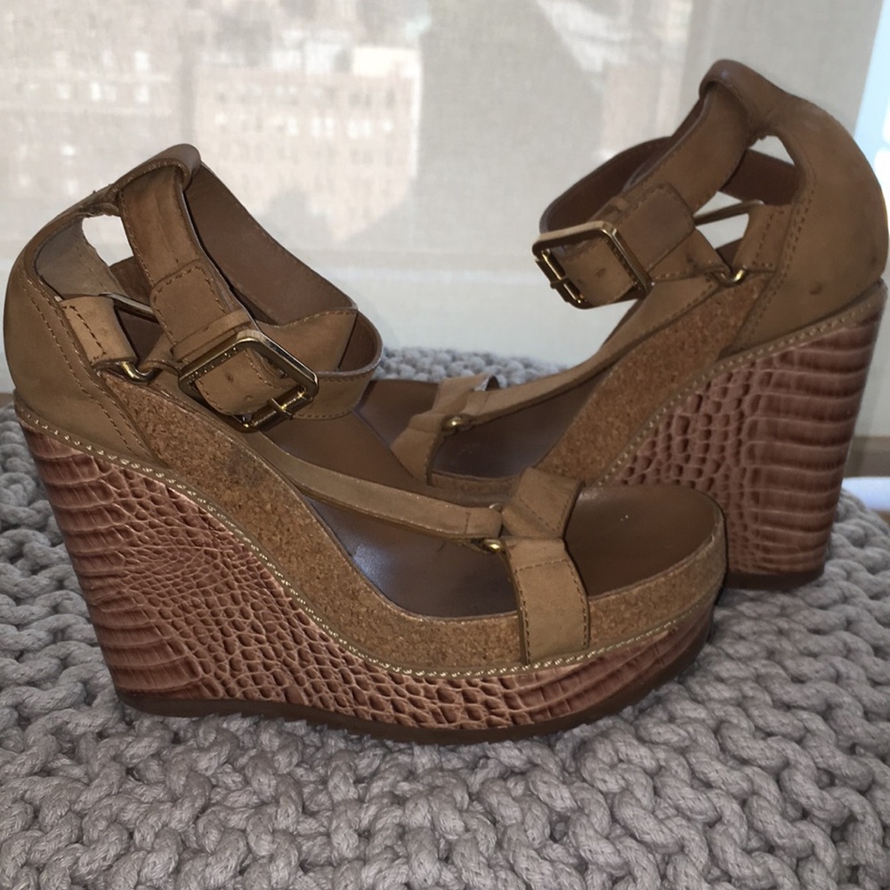 Tory Burch Platform Wedge Sandal